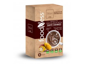 FoodNess Heiße Schokolade Single origine Santo Domingo 150g