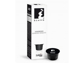 Caffitaly Ècaffè Vigoroso Espresso Robusto Kaffeekapseln 10 Stück
