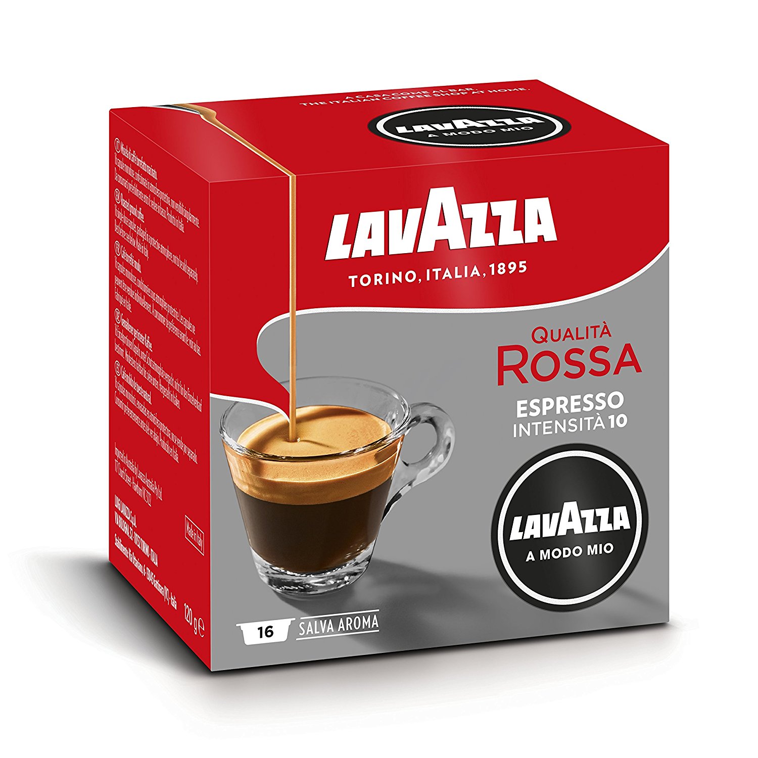 Kapseln Lavazza A Modo Mio® Qualita Rossa 16 Stück - myCaferia