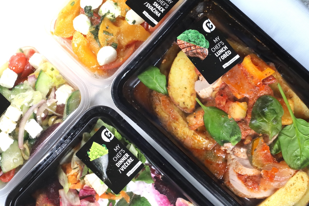 MyChef Kitchen — ukázka menu