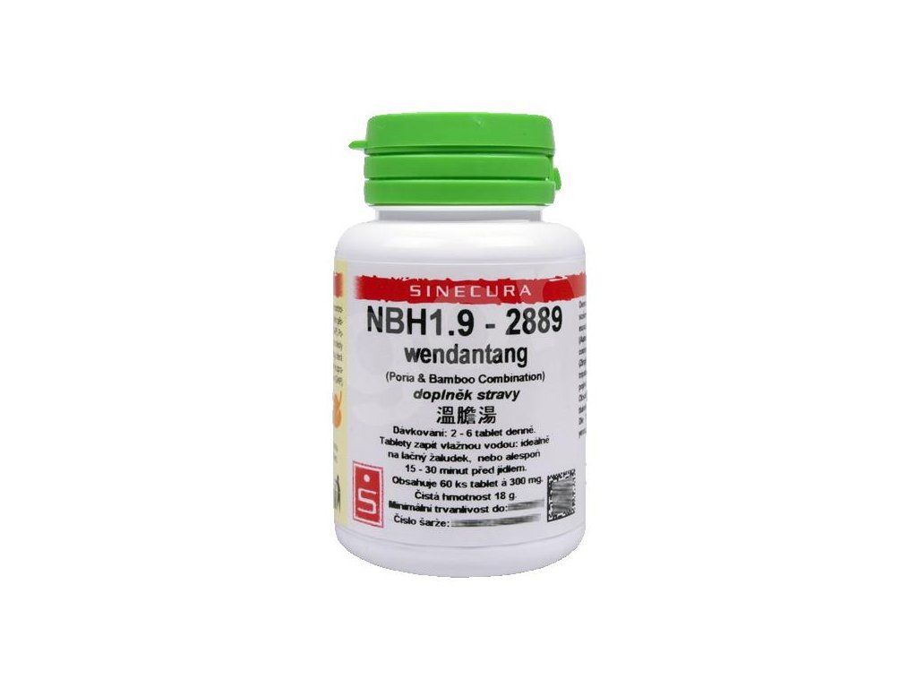 nbh1 9 wendantang pian tablety sinecura