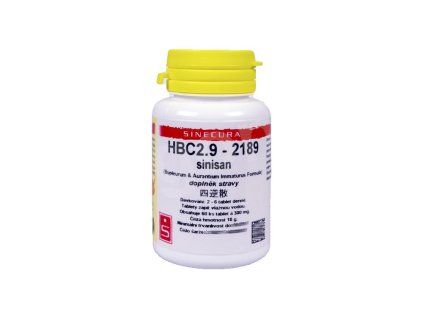 hbc2 9 sinisan pian tablety sinecura