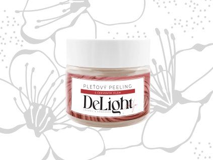 delight pletovy peeling cerveny jil