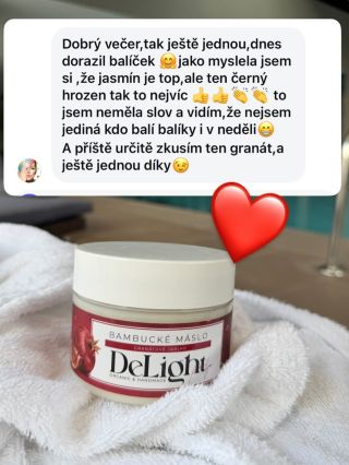 A vy jste nezkusili ještě jakou vůni?😉 @delight_by_yvona #bambuckemaslo #natural #granatovejablko #handmade