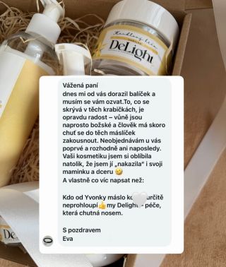 Tohle mu dělá velkou radost 👆❤️ Děkuji!😍 @delight_by_yvona #recenze #❤️