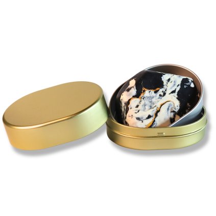 Cestovní krabička na mýdlo 100g GOLD