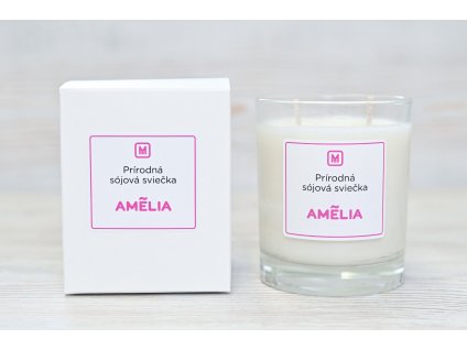 Sojova sviecka AMELIA 180g