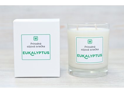 Sojova sviecka EUKALYPTUS 180g