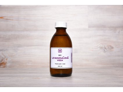 bio organicka levanduľová kvetinová voda