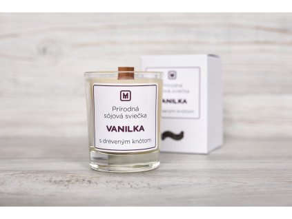 ekologická sójová sviečka Vanilka