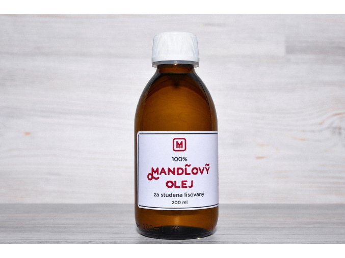 mandlovy olej lisovany za studena 200ml