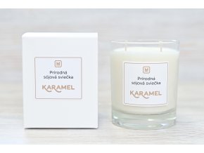 Sojova sviecka KARAMEL 180g