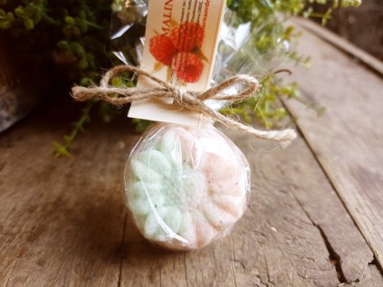 Malinová šumivá bombička 30g