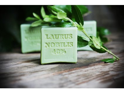 Laurus nobilis  40% vavřínové přírodní mýdlo 50 g