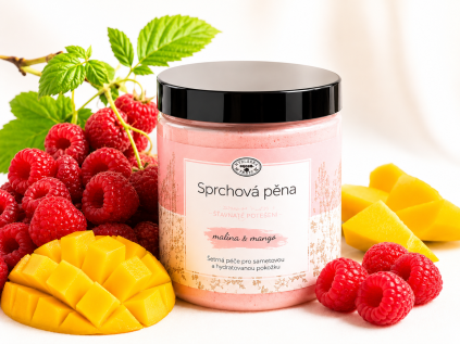 malina +mango pěna