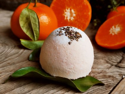 Mandarinka bombička do koupele 70g
