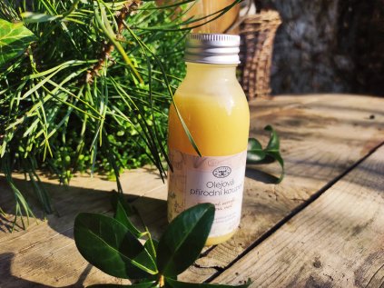 Olejová přírodní koupel Pomeranč, Acerola, Med 120 ml