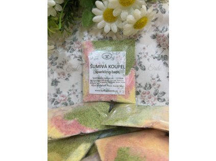 Šumivá krémová koupel sparkling bath mini