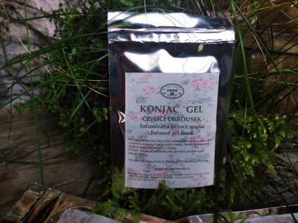 Konjac gel plátýnková maska