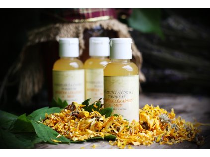 Měsíček lékařský a med čistící tonikum 115 ml