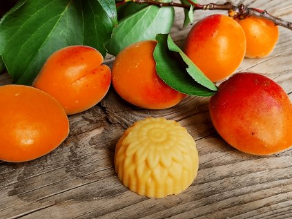 Meruňkový tuhý krém pleťový a tělový v sáčku