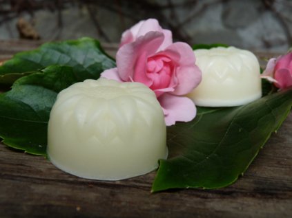 Blanc latté 20g přírodní tuhý kondicioner na vlasy v sáčku