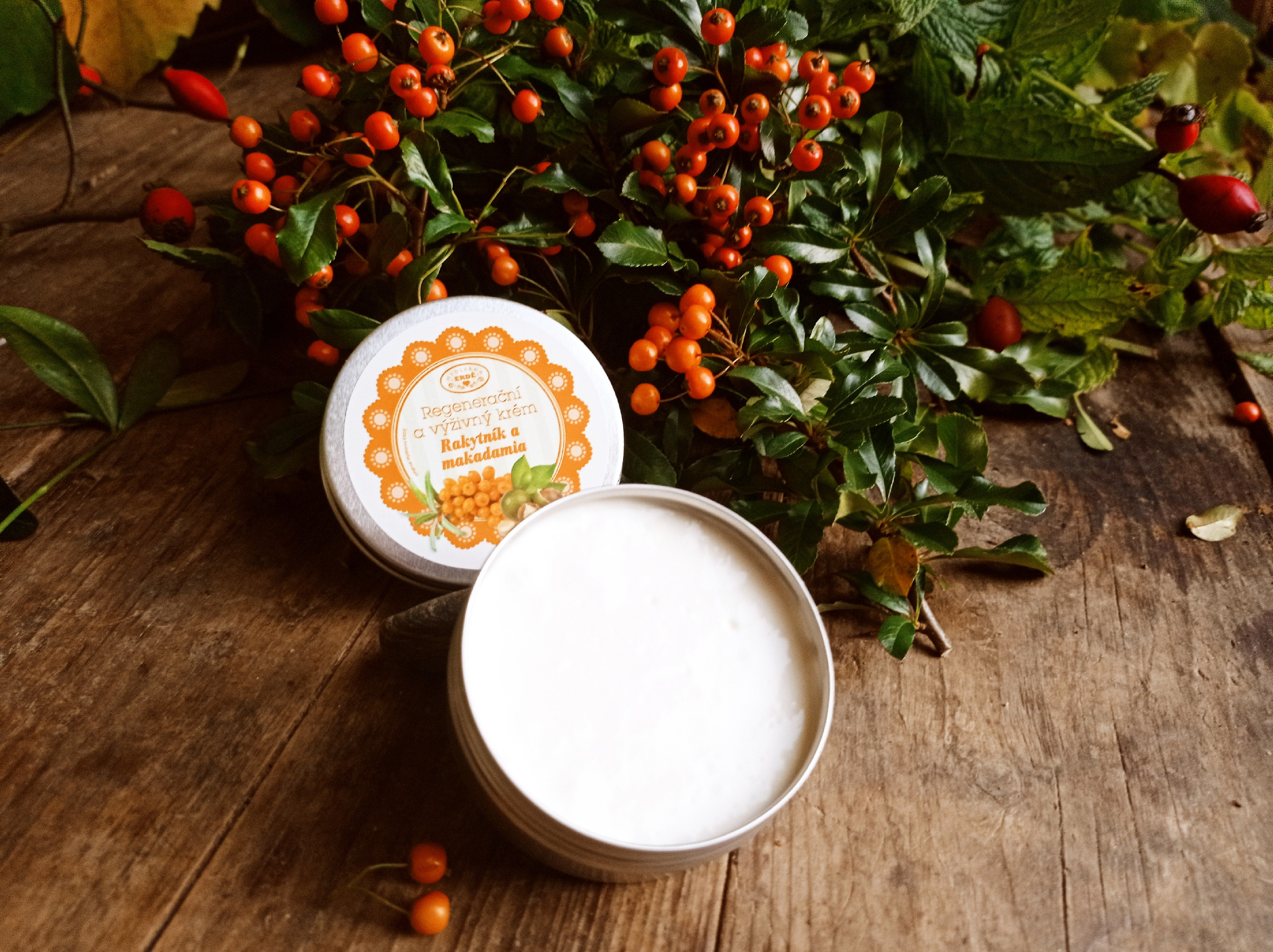 RAKYTNÍK & MACADAMIA pleťový a tělový krém 50 ml
