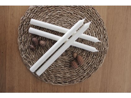 15ks sojovych vroubkovanych svicek