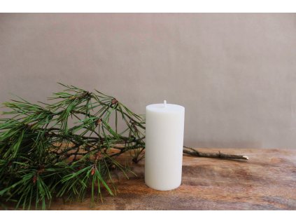 sojova valcova svicka hladka stredni