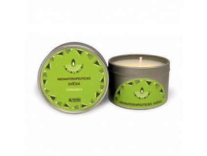 Repelentní svíčka s citronelou