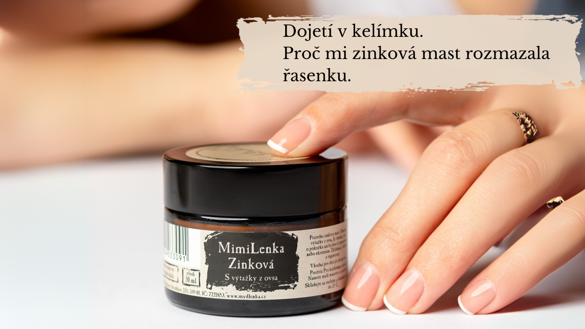 Proč mi zinková mast rozmazala řasenku