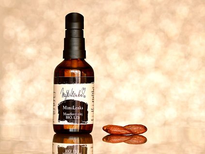 MimiLenka Mandlový olej BIO, LZS 1