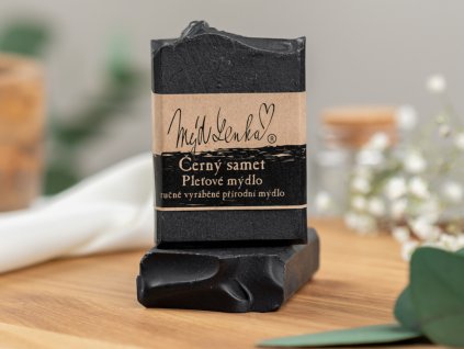 Černý samet pleťové mýdlo 1