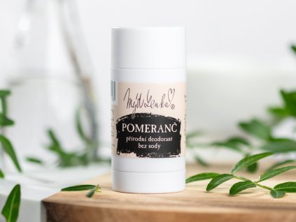 Přírodní deodorant bez sody Pomeranč 1