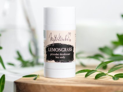 Přírodní deodorant bez sody Lemongrass 1