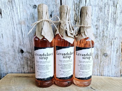 Levandulový sirup 1