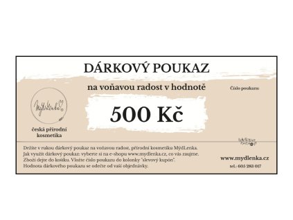 Dárkový poukaz, dárek pro ženu