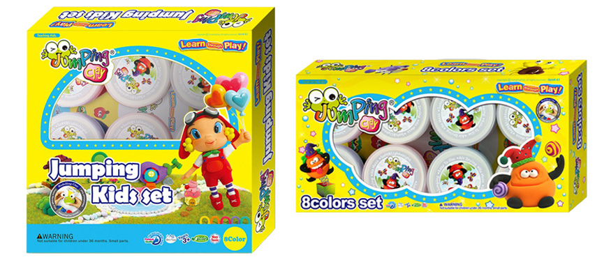 Modelínové sady Jumping Clay