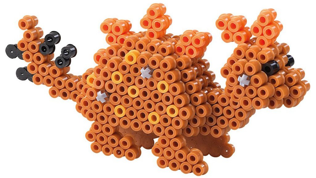 Hama H3250 - Sada 3D Dinosauri - zazehlovaci koralky