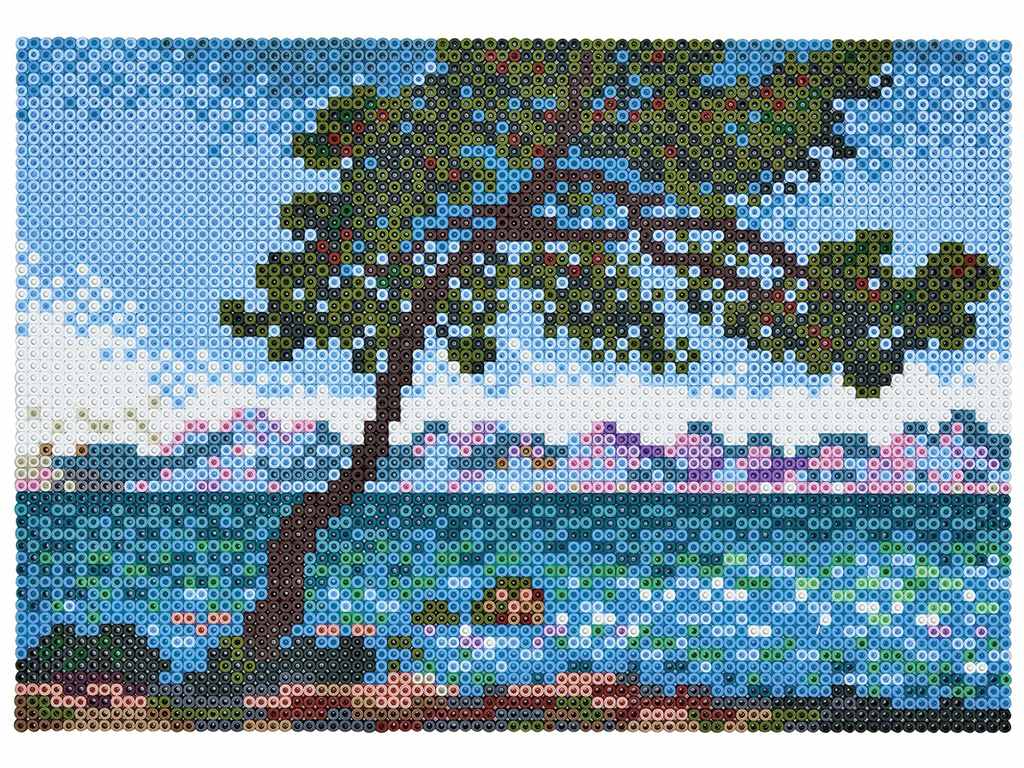 Hama H3606 - Umělecká sada - zažehlovací korálky Claude Monet