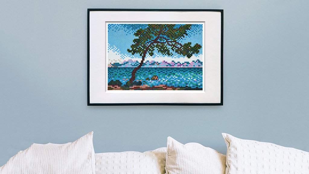 Hama H3606 - Umělecká sada - zažehlovací korálky Claude Monet