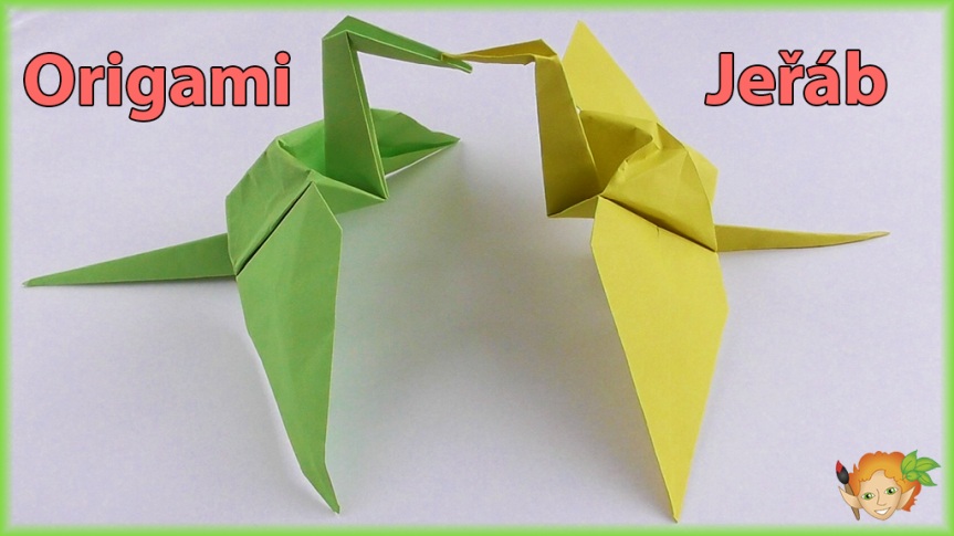 Jak slozit origami jeraba