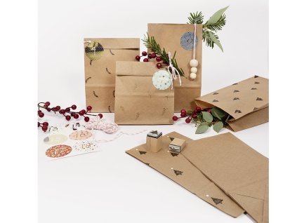 Folia 9402 - Adventní kalendář - Papírové taštičky - 49 kusů