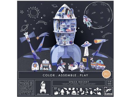 Djeco DJ08009 DIY Vesmírná loď
