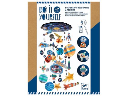 Djeco DJ07993 DIY Závěs Sluneční soustava