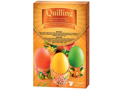 Anděl 7703 - Sada k dekoraci vajíček - Qulling