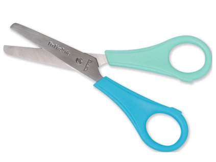 Folia 7798 Nůžky dětské kulaté pro leváky