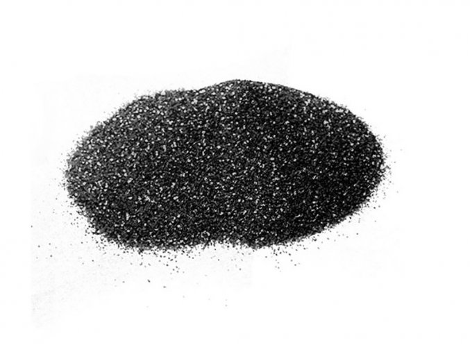 Radost v písku 1235 - barevné třpytky černé, 10 g