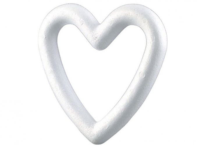 Efco 1016902 - Polystyrenové srdce - Ø 19 cm