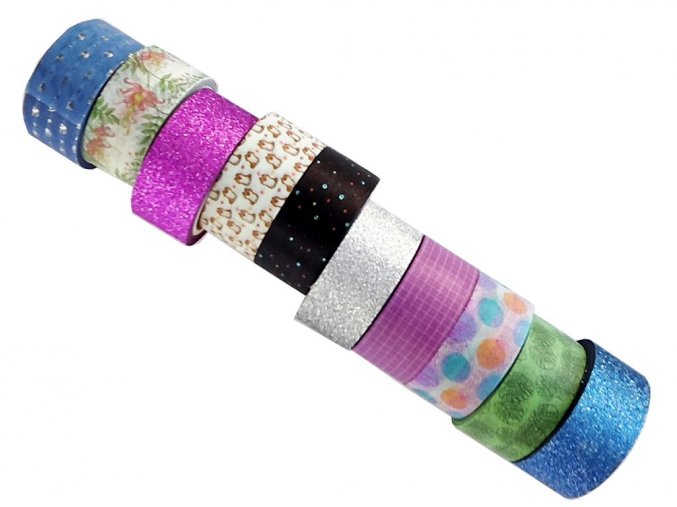 Creatoys CR0516/23GE - Washi tape - 10 ks